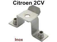 Citroen-2CV - 2CV6, exhaust fixture 2CV6, rear, from high-grade steel! That is the upper, rear handle, w