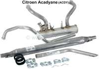 citroen 2cv exhaust system acdy completely mounting P11121 - Image 1