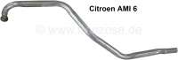 citroen 2cv exhaust system ami6 elbow pipe s front P11045 - Image 1