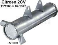 citroen 2cv exhaust system old rear mufflers starting year P11081 - Image 1