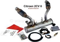 citroen 2cv exhaust system regulated catalyst 2cv6 expert opinion P11037 - Image 1