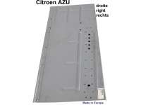 citroen 2cv floor panels azu floorpanel right good quality reproduction electrolytic P15513 - Image 1