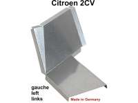 Citroen-2CV - Seat bench box on the left, sheet metal for the transition from the wheel housing to the b