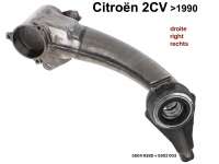 Citroen-2CV - Radius arm front right with mounted wheel hub (incl. wheel bearing). Suitable for Citroen 