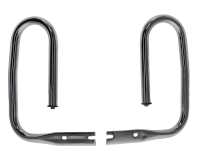 Citroen-2CV - Front bumper brackets (AZAM brackets). 1 set (2 pieces), fits all Citroën 2CV models from