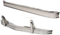 citroen 2cv front bumper bumpers rear out polished high P16553 - Image 1