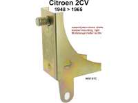 citroen 2cv front bumper mounting bracket on right P16582 - Image 1