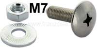 citroen 2cv front bumper screw high grade steel P16520 - Image 1