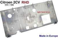 Alle - 2CV, Front wall for Citroen 2CV, AK, AZU. Right hand drive (RHD, English version), install