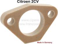Citroen-2CV - Gasoline pump distance plate, reproduction. Suitable for Citroen 2CV6 + 2CV4. Made in Germ