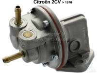 citroen 2cv fuel system gasoline pump horizontal inlet P10029 - Image 1