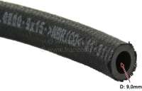 Citroen-DS-11CV-HY - Fuel hose fabric-encases. Inside diameter: 9,0mm. Outside diameter: 15,0mm. By meters. Cus