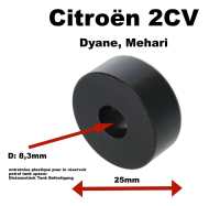 Petrol tank spacer (made of plastic) between the petrol tank mounting and the