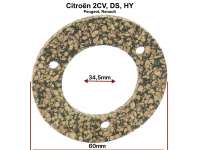 Citroen-2CV - Fuel sender seal, old version, for metal tank. Suitable for Citroen 2CV, DS, HY. You can u