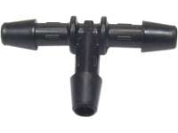 Citroen-DS-11CV-HY - T-connector for fuel pipe, 5mm, also suitable for the screen wash.