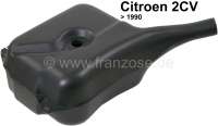 Citroen-2CV - Fuel tank from synthetic. Suitable for Citroen 2CV, final version to year of construction 