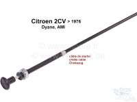 citroen 2cv gas manipulation cable choke old version light P10158 - Image 1