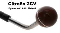 citroen 2cv gearshift mechanism linkage gear shift knob ball synthetic chrome P18942 - Image 1