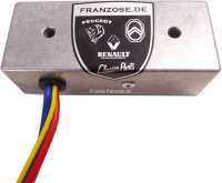 Citroen-2CV - Generators battery charging regulator (Direct current) 6 V. Positive + controlled. These e