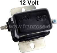 Renault - Generators battery charging regulator three-phase current 12V, universal. Connections: IGN