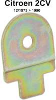 citroen 2cv hand brake sheet metal holder bracket plastic P16064 - Image 1