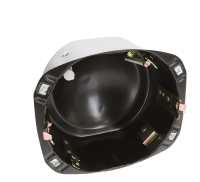 Peugeot - Dyane/Mahari, left headlight housing, made of metal. Suitable for Citroen Dyane and Mehari