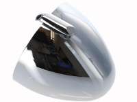 citroen 2cv headlights accessories holder headlamp casing round chrom plated P14007 - Image 2