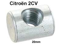 Citroen-2CV - 2CV, headlight carrier, threaded bolt for the headlight height adjustment. This bolt holds