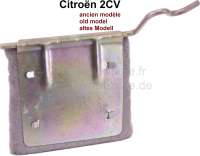 Citroen-2CV - Exhaust air flap warm air. Suitable for Citroen 2CV old, with on the crankshaft mounted ge