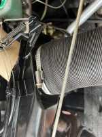 Citroen-2CV - Hose clamp 70 - 90mm. Suitable for exhaust air hose, for Citroen 2CV4 + 2CV6.