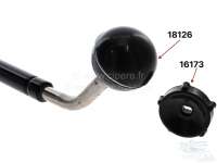 Renault - Knob for opening mechanism of the Ventilation shutter. Color black, production from hard p