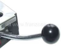 citroen 2cv heating ventilation knob round colour black screwable P14527 - Image 1