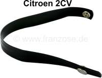 Citroen-DS-11CV-HY - 2CV, holding strap for the rolled up roof. Material: Synthetic black