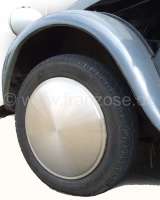 Citroen-2CV - Moon disk set for 2CV. (4 fittings). Smooth wheel cover.