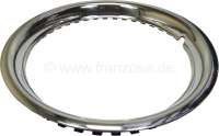 citroen 2cv hub caps rim chrome ring high grade steel P10057 - Image 3