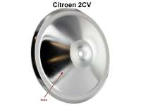Citroen-2CV - Wheel cover from polished high-grade steel. Suitable for Citroen 2CV. The wheel cover look