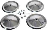 Renault - Wheel cover set completely for 4 rims. Suitable for Citroen 2CV. Consisting of: 4 wheel co