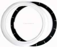 citroen 2cv hub caps white wall rings 4 fittings P16859 - Image 1