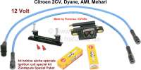 Citroen-2CV - Ignition coil special kit for 2CV. High-performance ignition coil, special for 2CV. This h