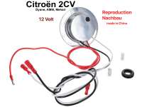 Citroen-2CV - Electronic ignition system 12 Volt - reproduction! Suitable for Citroen 2CV6. This ignitio