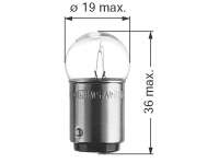 citroen 2cv illuminant bulb 12 v 5 watts low version P14364 - Image 1