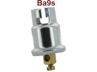 Renault - Bulbs support (9,8mm diameter) for speedometer lights, base Ba9s. The lamp holder can be u