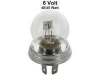 citroen 2cv illuminant two filament bulb 4045watt 6 volt P14043 - Image 1