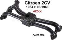 Citroen-2CV - Inlet + exhaust manifold, suitable for Citroen 2CV (12HP), to year of construction 03/1963