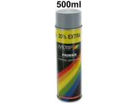 Peugeot - prime coat spray can 500ml, colour grey, fitting to our spray paints, for light enamels (t