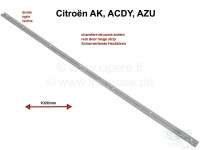 Citroen-2CV - AK400/AZU/ACDY, rear door hinge strip, body side. Right. This hinge strip is welded to the