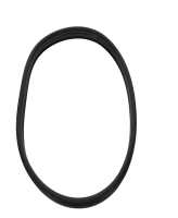 Citroen-2CV - AZU, rear window seal, angular. This seal is for the angular window in the tailgate. Suita