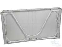 Citroen-2CV - 2CV, Luggage compartment lid lining (3 pieces). Vinyl black. The lining must be bonded. Ma