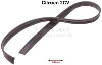 Citroen-DS-11CV-HY - 2CV, Luggage compartment lid seal down crosswise, length 940mm.  Seal on the left = 16086,