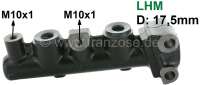 citroen 2cv main brake cylinder master system lhm dual circuit P13226 - Image 1